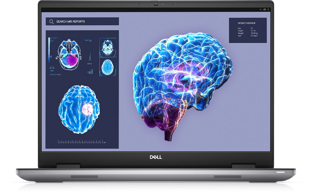 DELL Precision 7680 Intel® Core™ i7 i7-13850HX Mobile workstation 40.6 cm (16") Full HD+ 16 GB DDR5-SDRAM 512 GB SSD NVIDIA RTX 2000 Ada Wi-Fi 6E (802.11ax) Windows 11 Pro UK English Grey