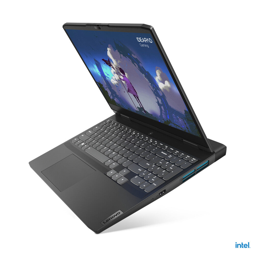 Lenovo IdeaPad Gaming 3 15IAH7 Intel® Core™ i5 i5-12450H Laptop 39.6 cm (15.6") Full HD 8 GB DDR4-SDRAM 512 GB SSD NVIDIA GeForce RTX 3050 Wi-Fi 6 (802.11ax) Windows 11 Home UK English Grey