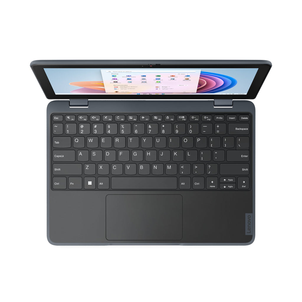 Lenovo 100w Gen 4 Intel® N N100 Laptop 29.5 cm (11.6") HD 4 GB LPDDR5-SDRAM 128 GB SSD Wi-Fi 6 (802.11ax) Windows 11 Pro UK English Grey