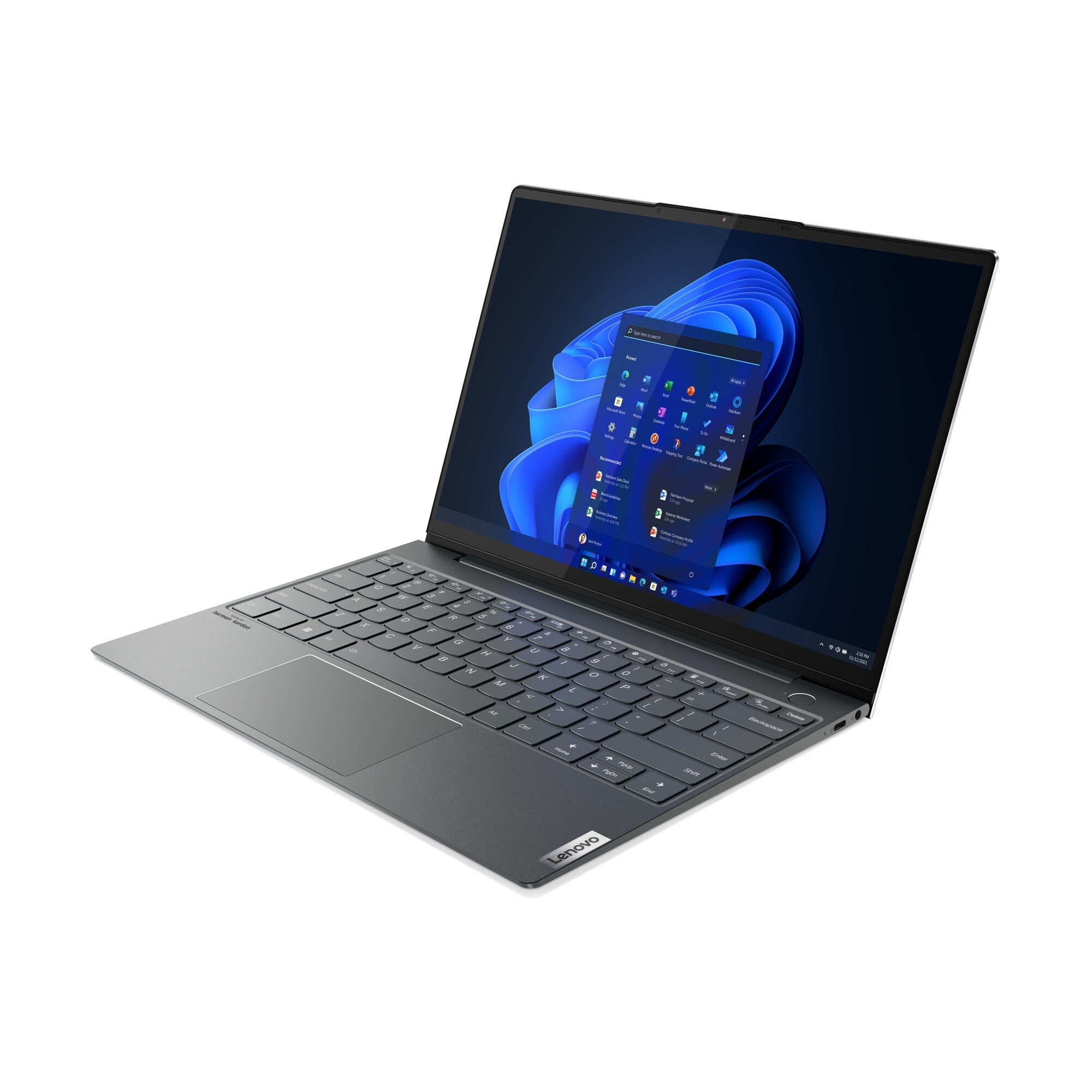 Lenovo ThinkBook 13x G2 IAP Intel® Core™ i5 i5-1235U Laptop 33.8 cm (13.3") WQXGA 8 GB LPDDR5-SDRAM 256 GB SSD Wi-Fi 6E (802.11ax) Windows 11 Pro UK English Grey
