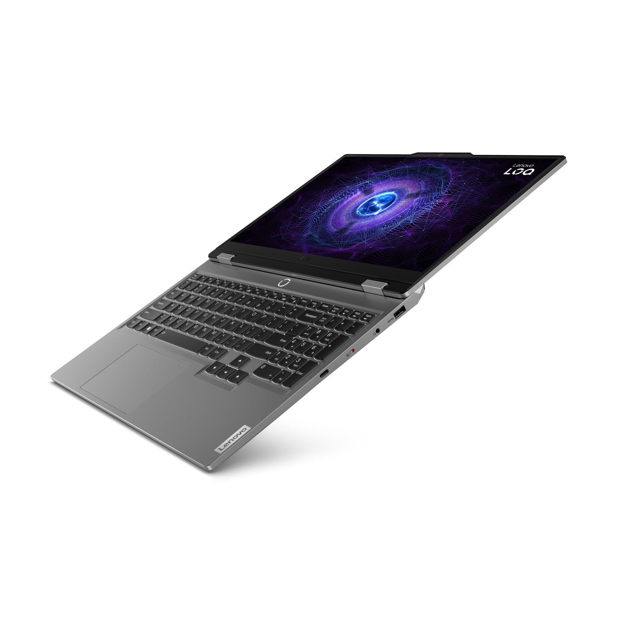 Lenovo LOQ 15IAX9I Intel® Core™ i5 i5-12450HX Laptop 39.6 cm (15.6") Full HD 16 GB DDR5-SDRAM 512 GB SSD Intel Arc A530M Wi-Fi 6 (802.11ax) Windows 11 Home UK English Grey