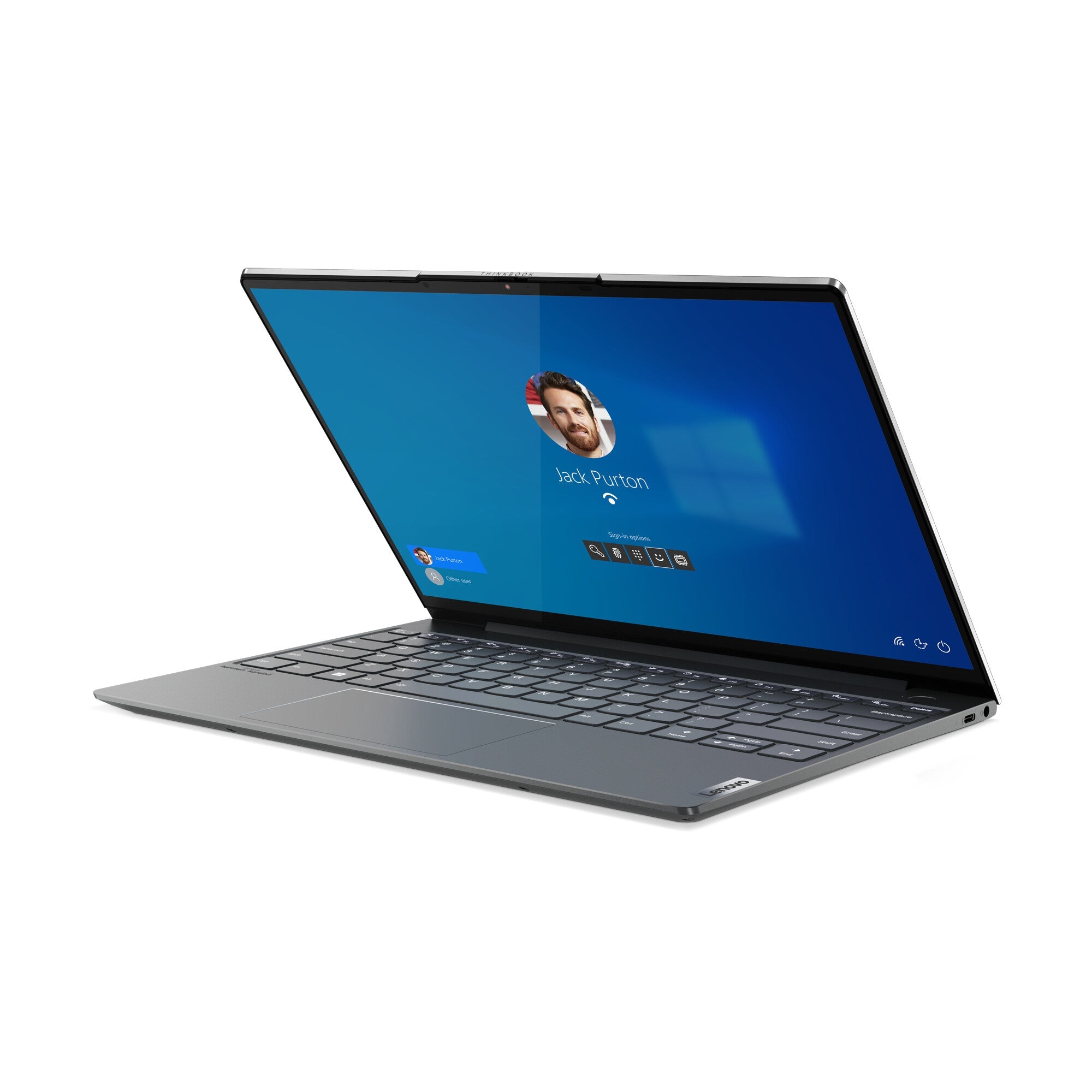 Lenovo ThinkBook 13x G2 IAP Intel® Core™ i5 i5-1235U Laptop 33.8 cm (13.3") WQXGA 8 GB LPDDR5-SDRAM 256 GB SSD Wi-Fi 6E (802.11ax) Windows 11 Pro UK English Grey