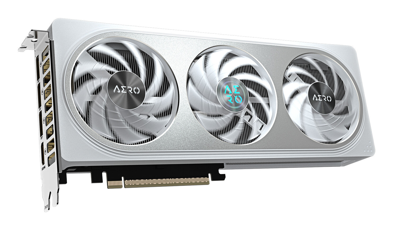 GIGABYTE GeForce RTX 5060 AERO OC 8G Graphics Card - 8GB GDDR7, 128bit, PCI-E 5.0, 2595 MHz Core Clock, 3 x DisplayPort, 1 x HDMI, GV-N5060AERO OC-8GD