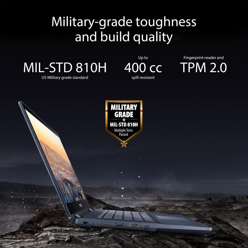 ASUS ExpertBook B3 Flip B3402FB-i582XA Intel® Core™ i5 i5-1235U Hybrid (2-in-1) 35.6 cm (14") Touchscreen Full HD 8 GB DDR4-SDRAM 256 GB SSD Wi-Fi 6 (802.11ax) Windows 11 Pro Education Black