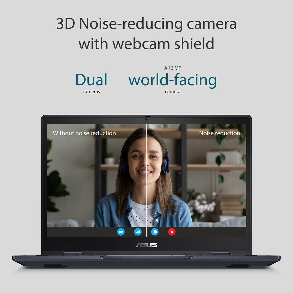 ASUS ExpertBook B3 Flip B3402FB-i582XA Intel® Core™ i5 i5-1235U Hybrid (2-in-1) 35.6 cm (14") Touchscreen Full HD 8 GB DDR4-SDRAM 256 GB SSD Wi-Fi 6 (802.11ax) Windows 11 Pro Education Black