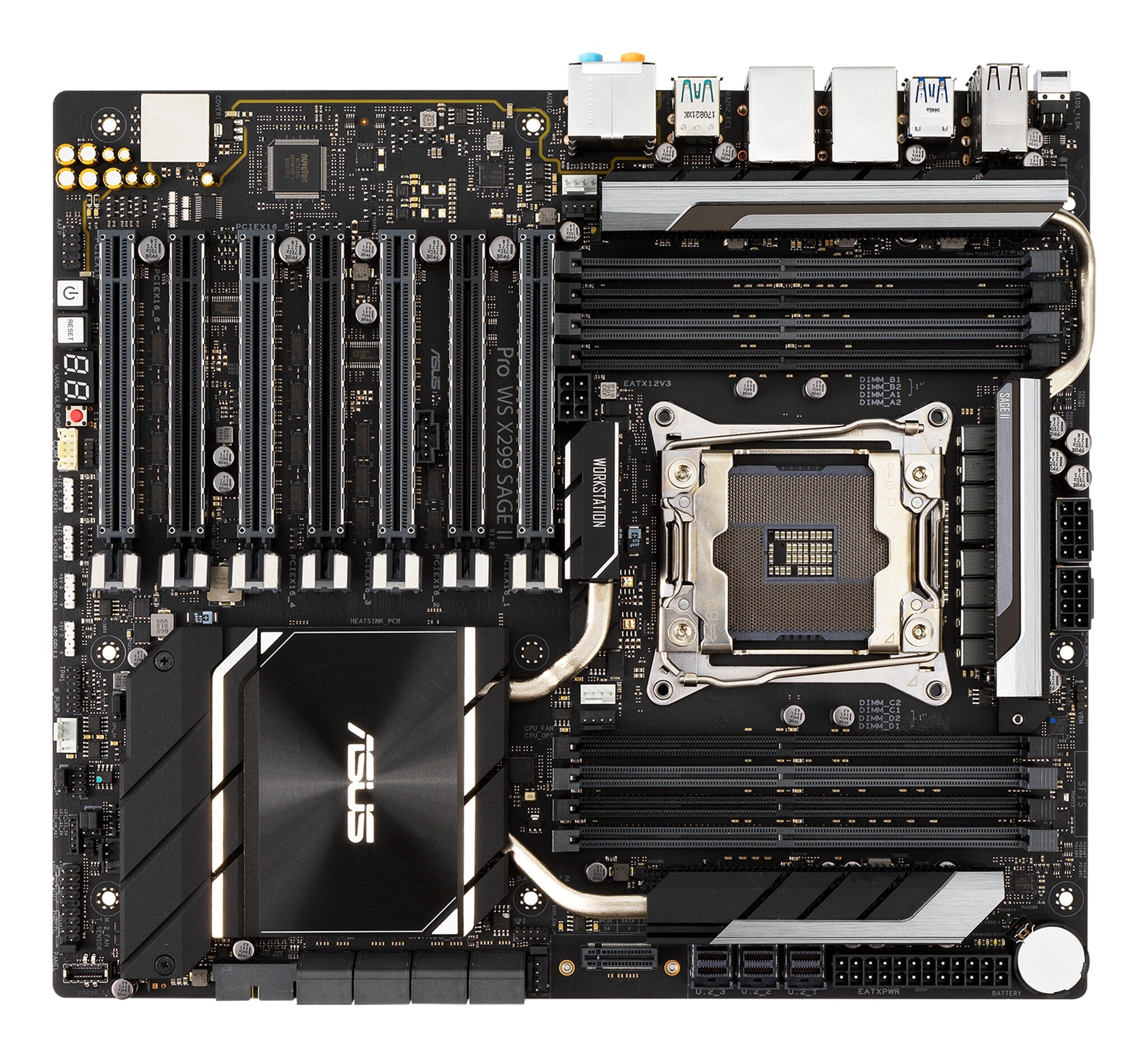 ASUS Pro WS X299 SAGE II Intel® X299 LGA 2066 (Socket R4) CEB