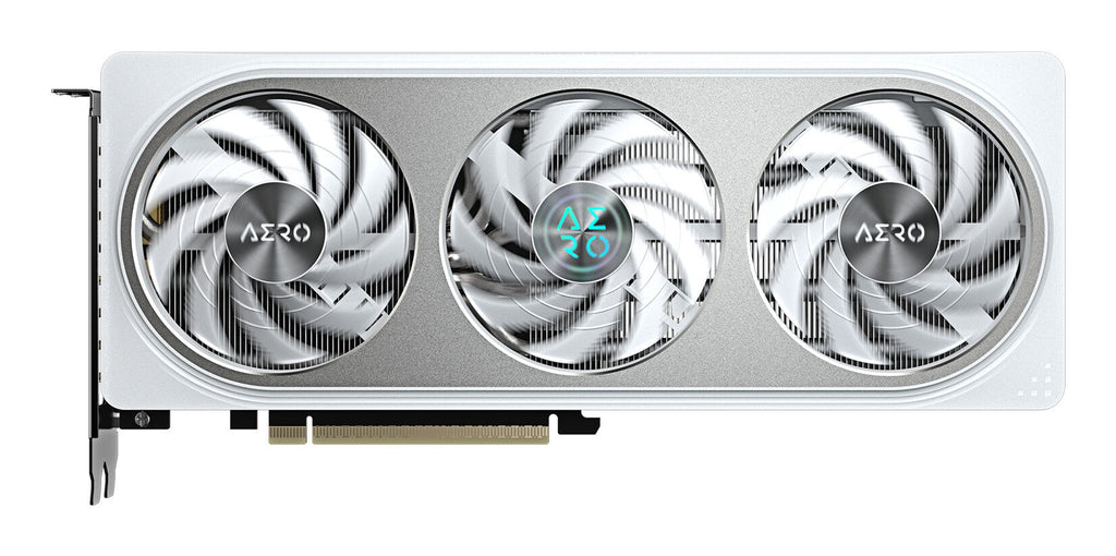 GIGABYTE GeForce RTX 5060 Ti AERO OC 16G Graphics Card - 16GB GDDR7, 128bit, PCI-E 5.0, 2647MHz Core Clock, 3 x DisplayPort, 1 x HDMI, GV-N506TAERO OC-16GD