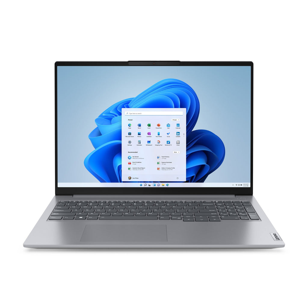 Lenovo ThinkBook 16 G6 ABP AMD Ryzen™ 7 7730U Laptop 40.6 cm (16") WUXGA 16 GB DDR4-SDRAM 512 GB SSD Wi-Fi 6 (802.11ax) Windows 11 Pro UK English Grey