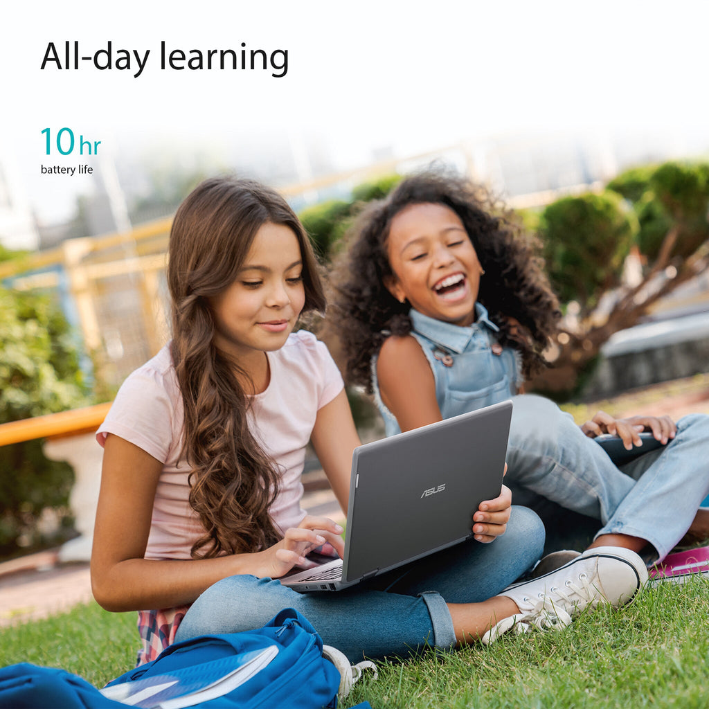 ASUS BR1100C-C1XA-3Y Intel® Celeron® N N4500 Laptop 29.5 cm (11.6") HD 4 GB DDR4-SDRAM 128 GB eMMC Wi-Fi 6 (802.11ax) Windows 11 Pro Academic Grey