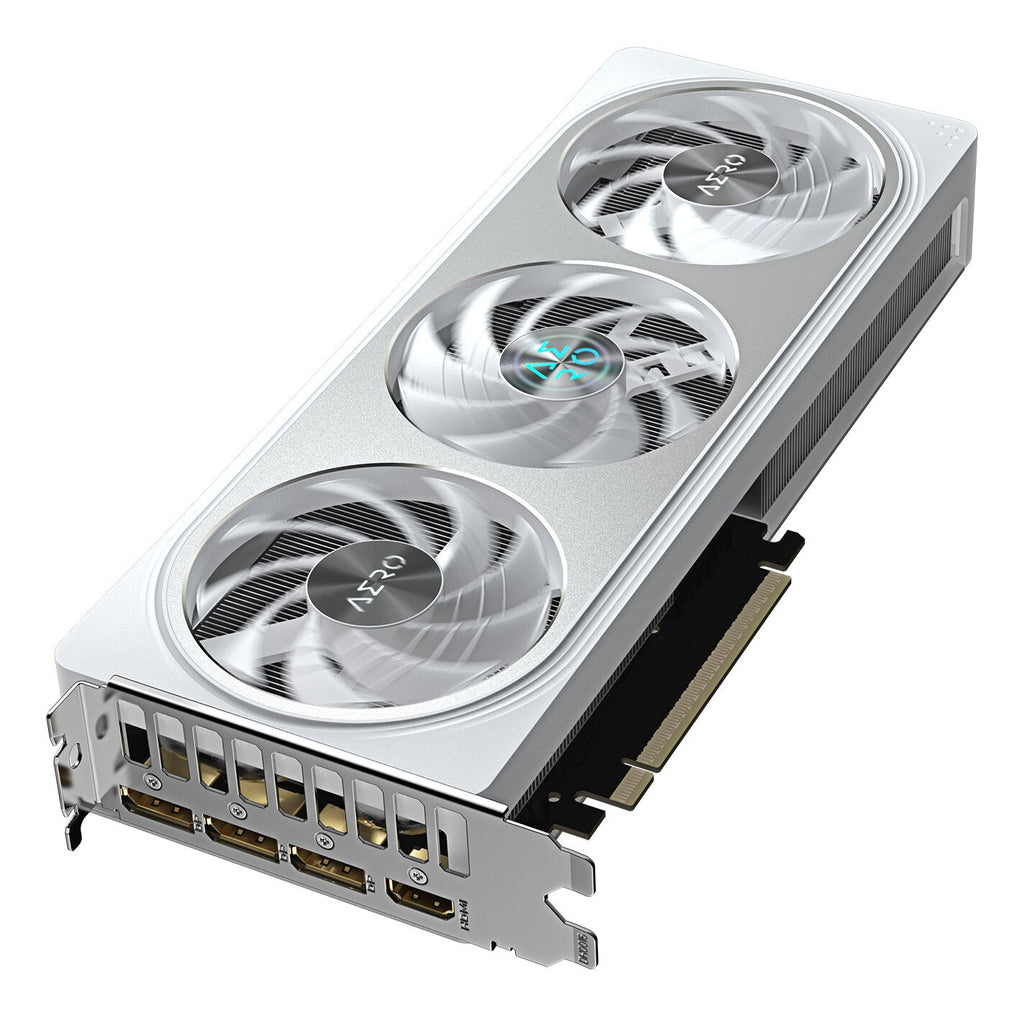 GIGABYTE GeForce RTX 5060 Ti AERO OC 8G Graphics Card - 8GB GDDR7, 128bit, PCI-E 5.0, 2647MHz Core Clock, 3 x DisplayPort, 1 x HDMI, GV-N506TAERO OC-8GD