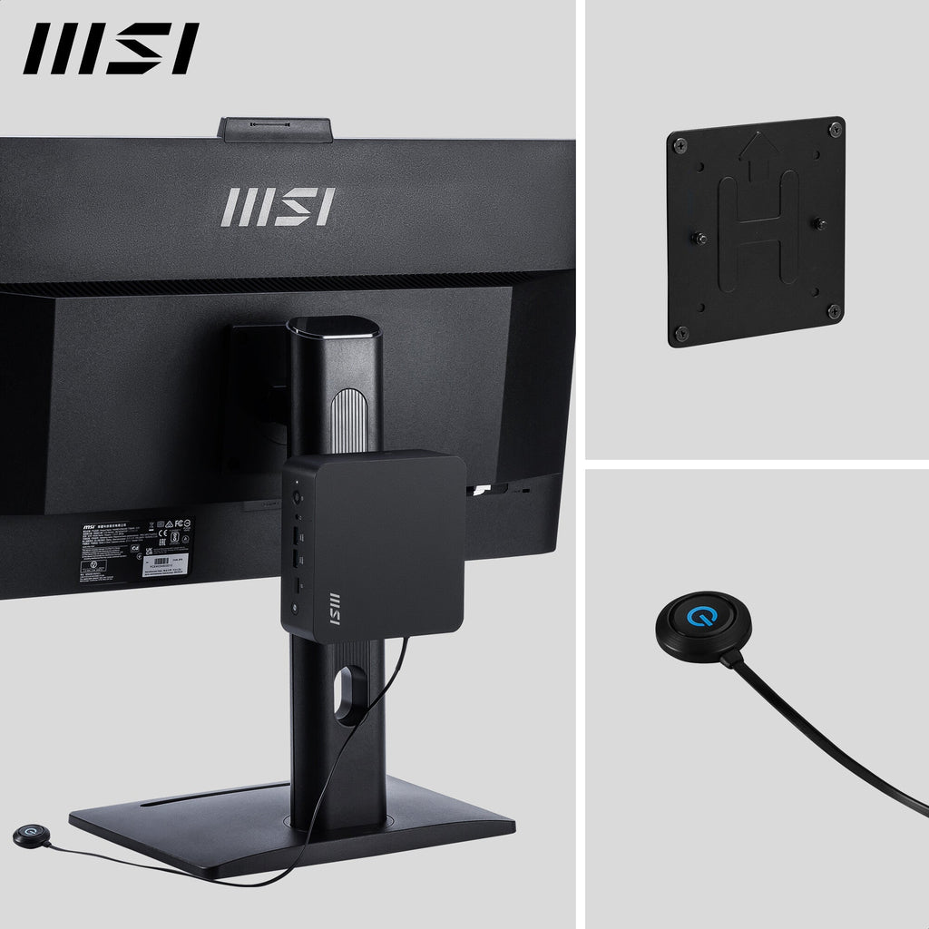 MSI Cubi NUC AI+ 2MG Intel Core Ultra 7 258V, Desktop PC, NUC, SFF, Mini Computer, HTPC, (32GB RAM, 1TB Storage, Windows 11 PRO NextGen Premium), Intel Arc Graphics/Embedded DDR5/Dual ThunderBolt 4/HDMI/Dual LAN/WiFi 6E/BT 5.3/VESA