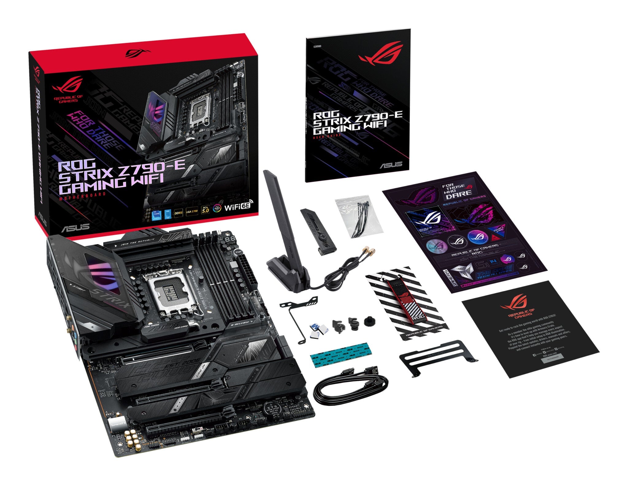 ASUS ROG STRIX Z790-E GAMING WIFI Intel Z790 LGA 1700 ATX