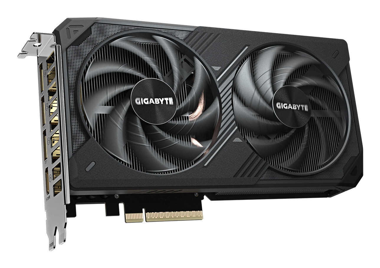 GIGABYTE GeForce RTX 5060 Ti WINDFORCE 16G Graphics Card - 16GB GDDR7, 128bit, PCI-E 5.0, 2572MHz Core Clock, 3 x DisplayPort, 1 x HDMI, GV-N506TWF2-16GD
