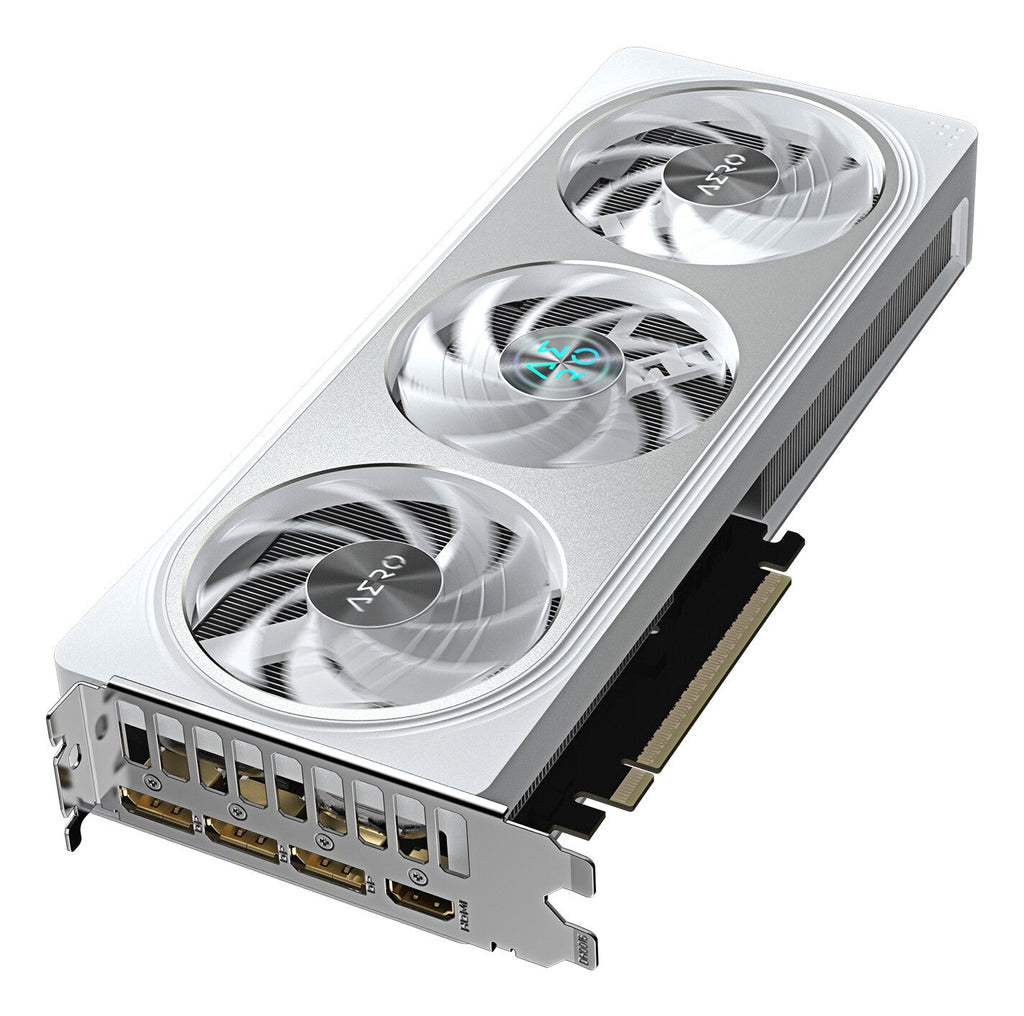 GIGABYTE GeForce RTX 5060 AERO OC 8G Graphics Card - 8GB GDDR7, 128bit, PCI-E 5.0, 2595 MHz Core Clock, 3 x DisplayPort, 1 x HDMI, GV-N5060AERO OC-8GD