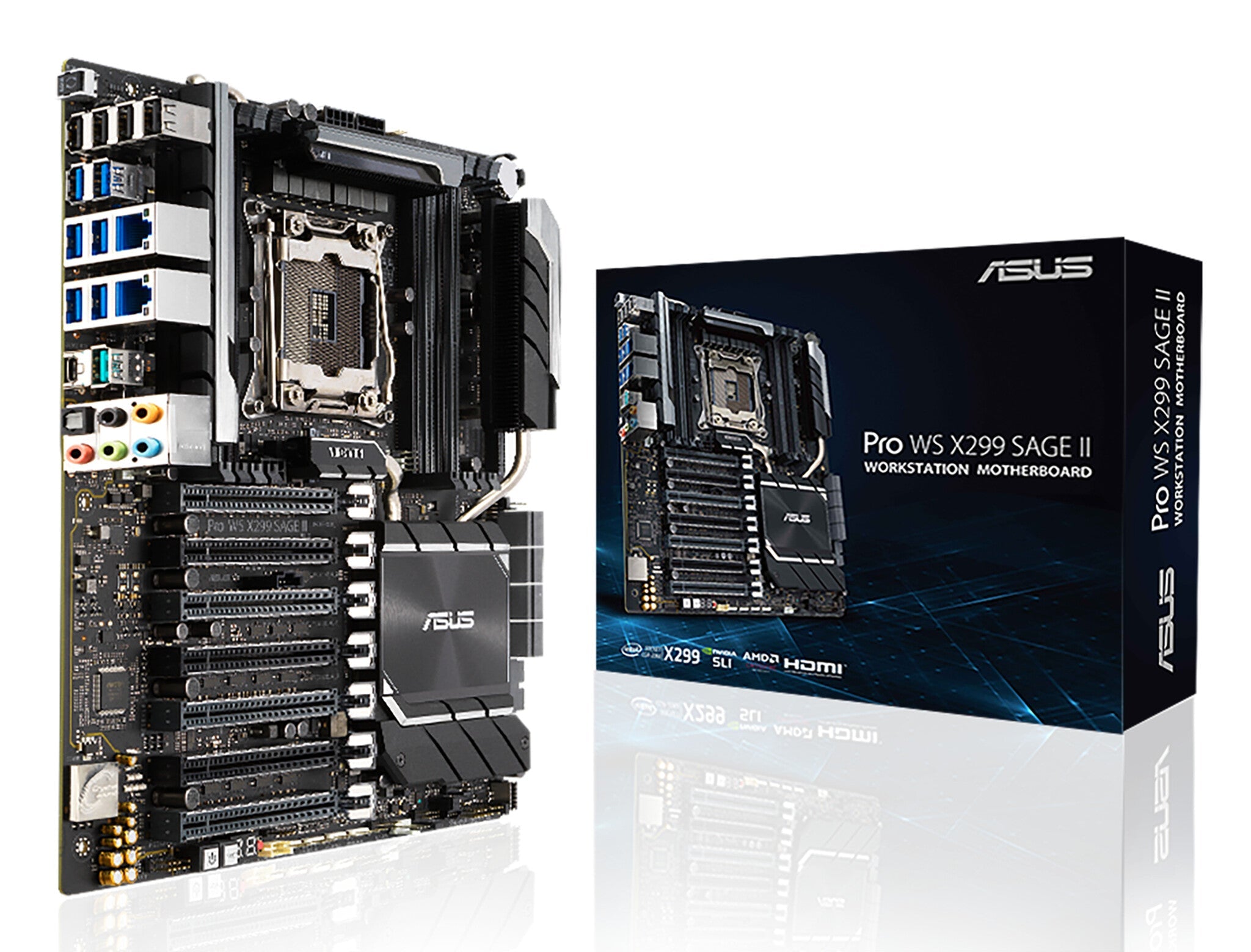ASUS Pro WS X299 SAGE II Intel® X299 LGA 2066 (Socket R4) CEB