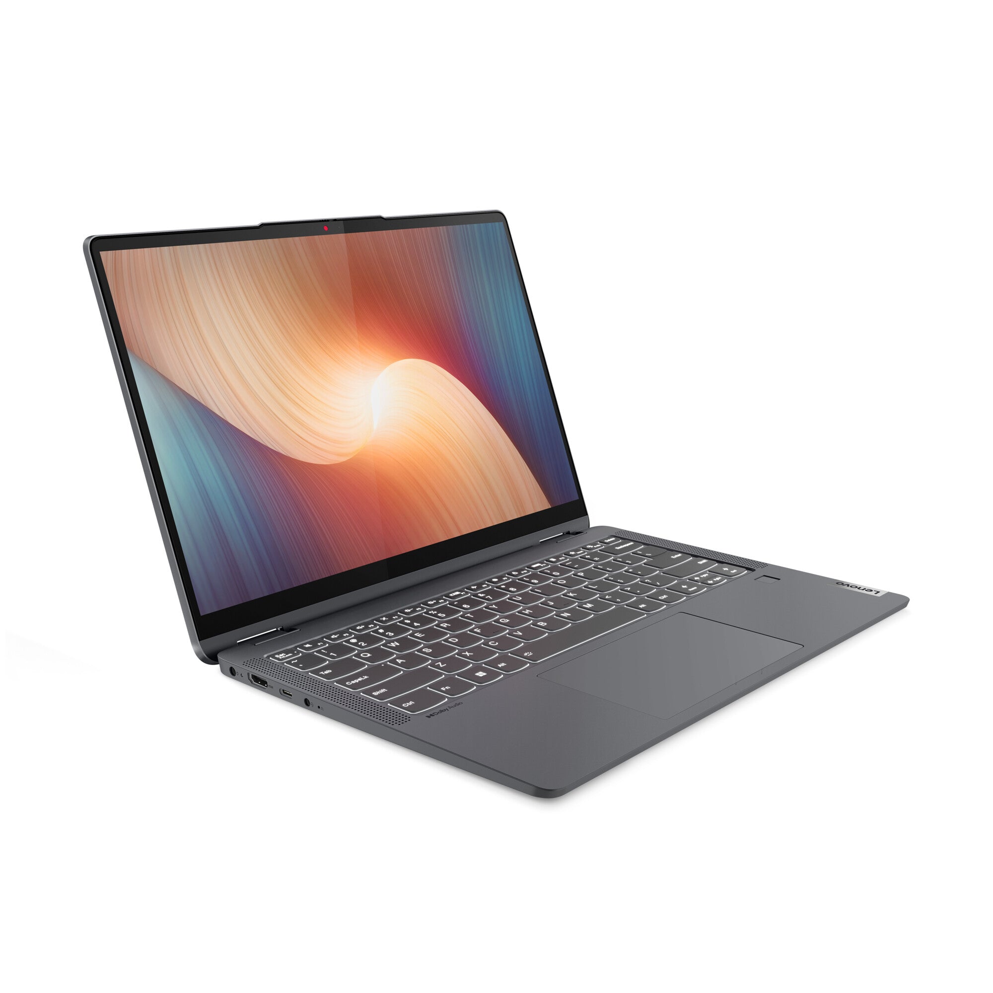 Lenovo IdeaPad Flex 5 14ALC7 AMD Ryzen™ 7 5700U Hybrid (2-in-1) 35.6 cm (14") Touchscreen WUXGA 16 GB LPDDR4x-SDRAM 1 TB SSD Wi-Fi 5 (802.11ac) Windows 11 Home UK English Grey