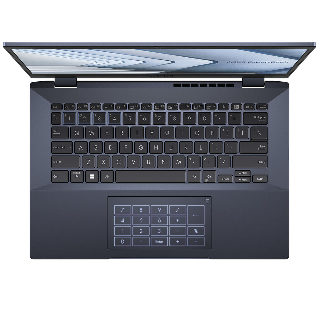 ASUS ExpertBook B5 B5402CBA-KIi5X Intel® Core™ i5 i5-1240P Laptop 35.6 cm (14") Full HD 8 GB DDR5-SDRAM 256 GB SSD Wi-Fi 6E (802.11ax) Windows 11 Pro Black