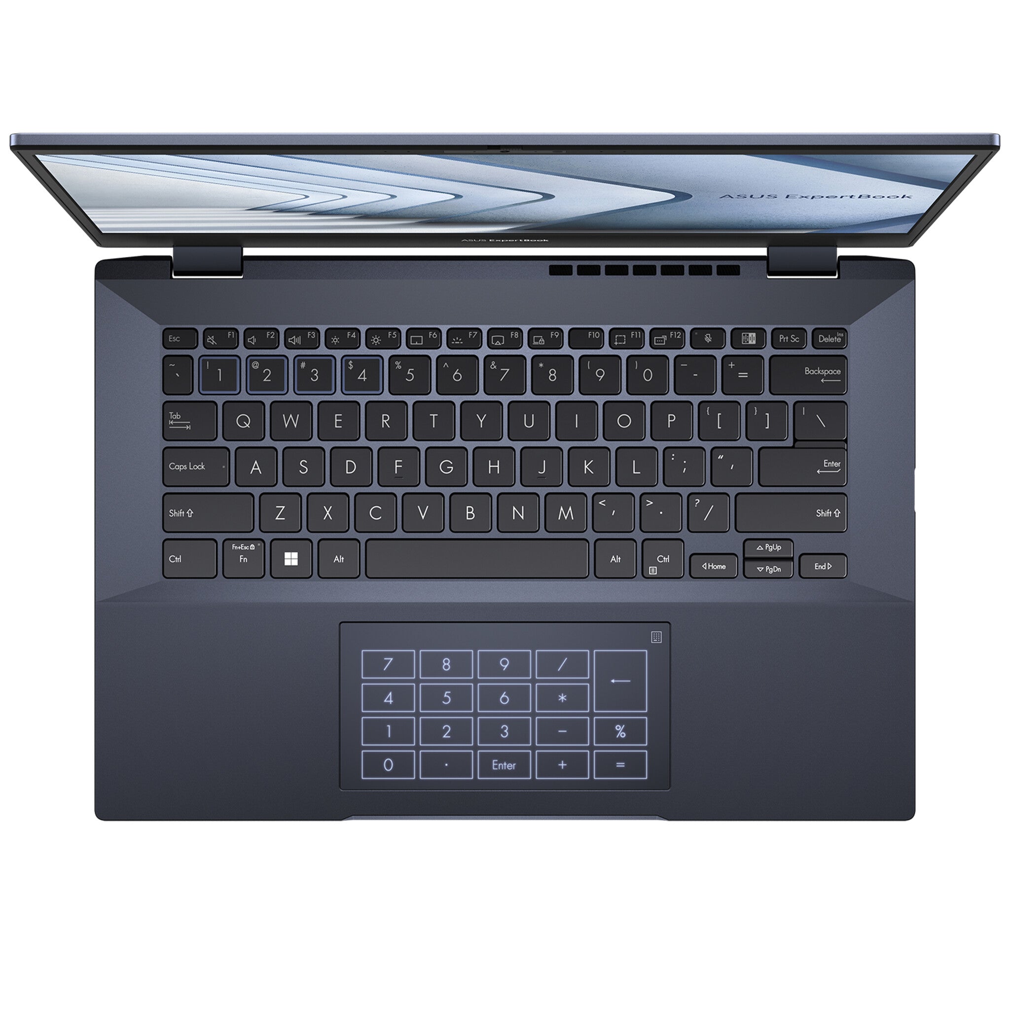 ASUS ExpertBook B5 B5402CBA-KIi5X Intel® Core™ i5 i5-1240P Laptop 35.6 cm (14") Full HD 8 GB DDR5-SDRAM 256 GB SSD Wi-Fi 6E (802.11ax) Windows 11 Pro Black