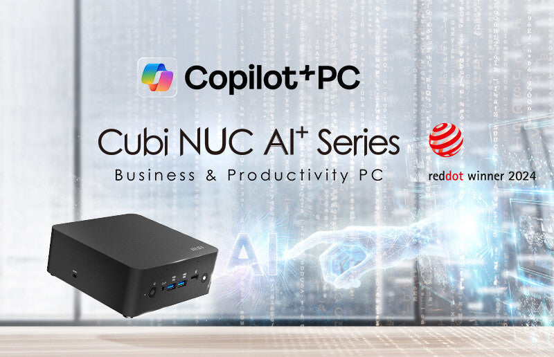 MSI Cubi NUC AI+ 2MG Intel Core Ultra 7 258V, Desktop PC, NUC, SFF, Mini Computer, HTPC, (32GB RAM, 1TB Storage, Windows 11 PRO NextGen Premium), Intel Arc Graphics/Embedded DDR5/Dual ThunderBolt 4/HDMI/Dual LAN/WiFi 6E/BT 5.3/VESA