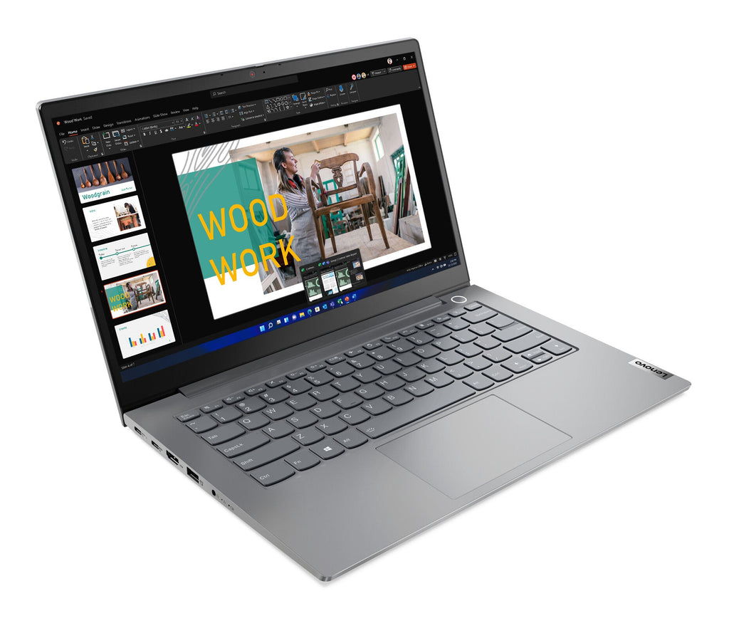 Lenovo ThinkBook 14 G4 ABA AMD Ryzen™ 5 5625U Laptop 35.6 cm (14") Full HD 8 GB DDR4-SDRAM 256 GB SSD Wi-Fi 6 (802.11ax) Windows 11 Pro UK English Grey