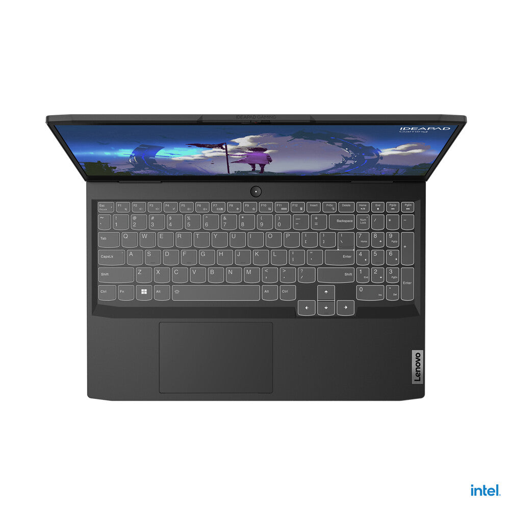 Lenovo IdeaPad Gaming 3 15IAH7 Intel® Core™ i5 i5-12450H Laptop 39.6 cm (15.6") Full HD 8 GB DDR4-SDRAM 512 GB SSD NVIDIA GeForce RTX 3050 Wi-Fi 6 (802.11ax) Windows 11 Home UK English Grey