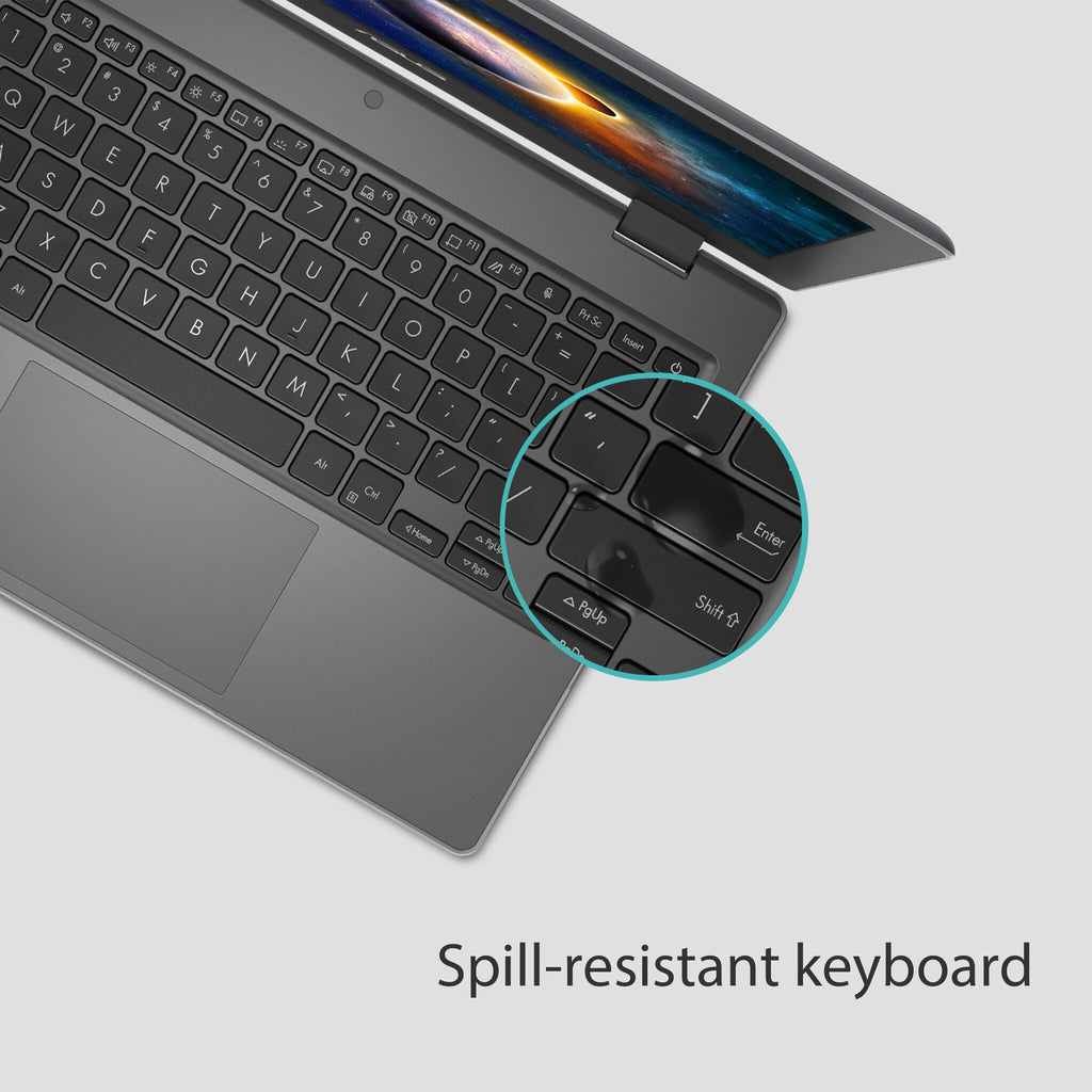 ASUS BR1100C-C1XA-3Y Intel® Celeron® N N4500 Laptop 29.5 cm (11.6") HD 4 GB DDR4-SDRAM 128 GB eMMC Wi-Fi 6 (802.11ax) Windows 11 Pro Academic Grey