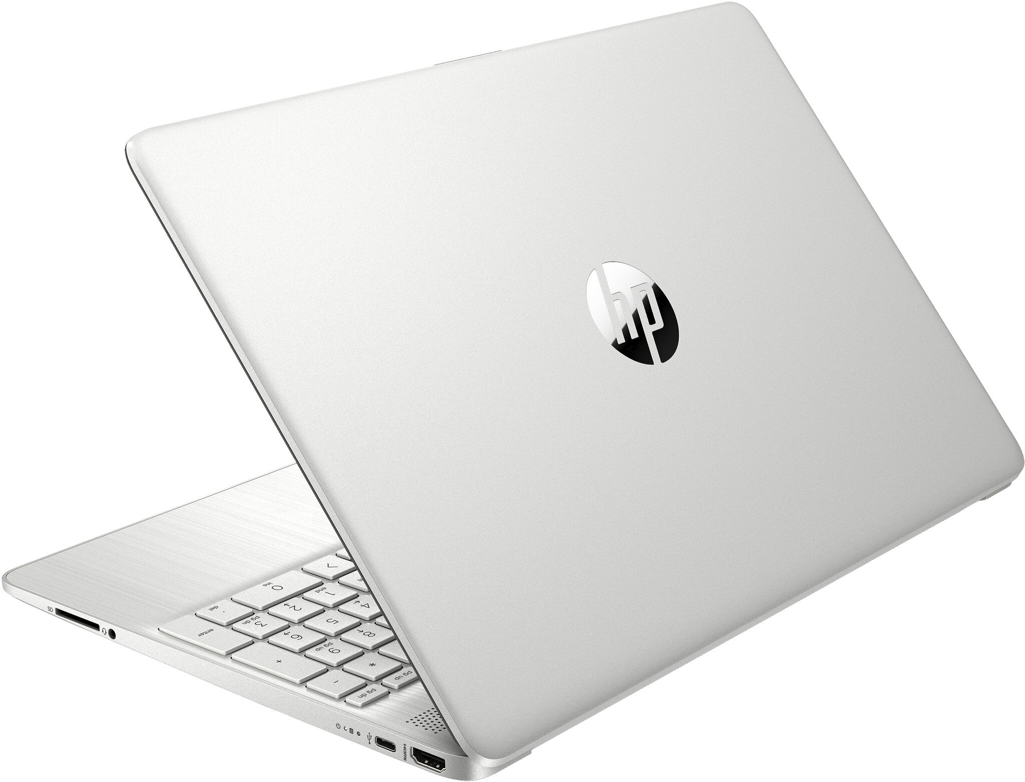 HP 15s-fq2050na Intel® Core™ i3 i3-1115G4 Laptop 39.6 cm (15.6") Full HD 4 GB DDR4-SDRAM 128 GB SSD Wi-Fi 5 (802.11ac) Windows 11 Home in S mode Silver