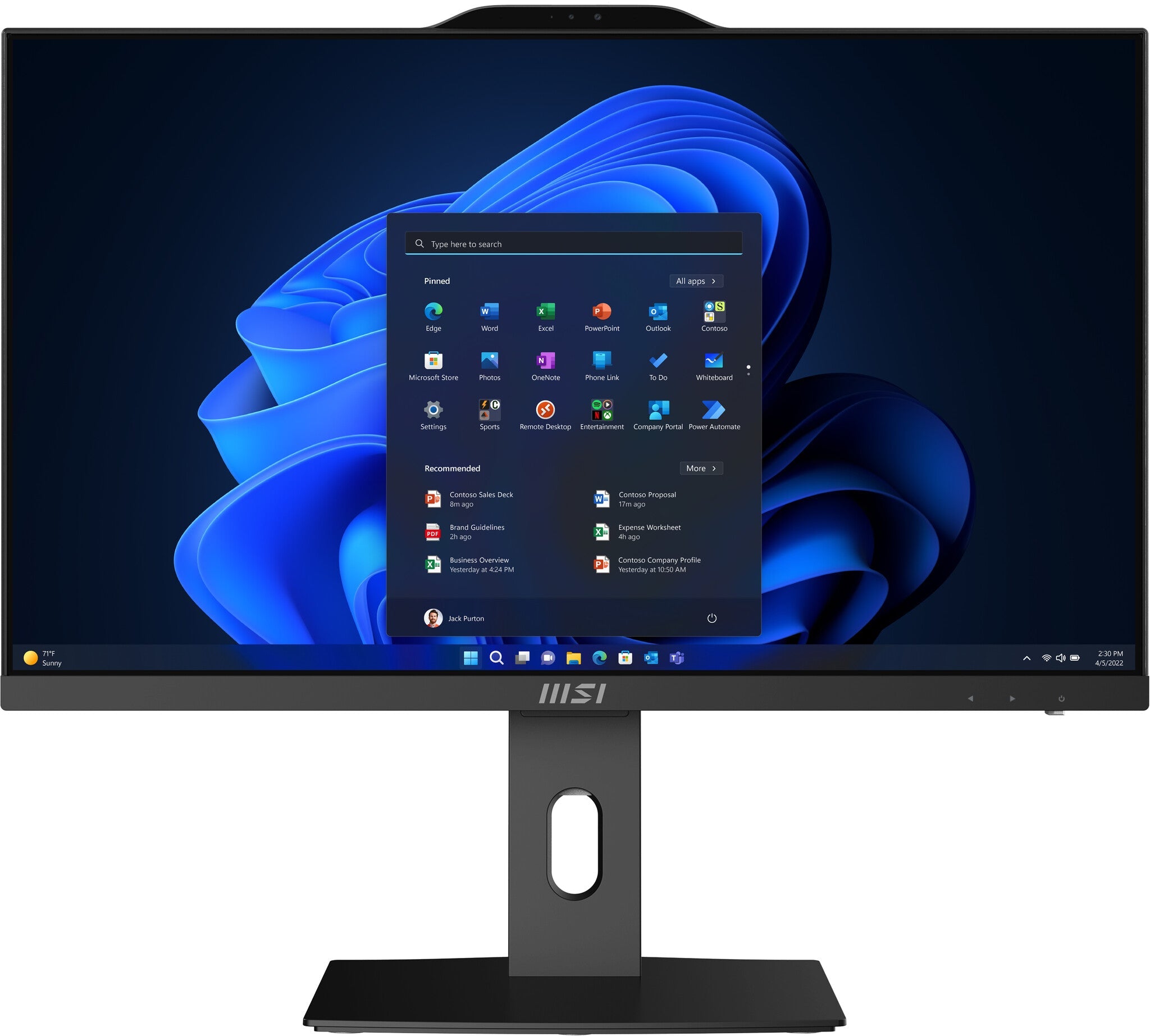 MSI Pro AP242P 14M Intel Core i7 14700 All in One PC Barebone, (NO RAM, NO Storage, NO OS), 23.8 Inch IPS Screen/UHD Graphics/Type-C/USB/LAN/HDMI/DP/WiFi 6E/BT 5.3/VESA